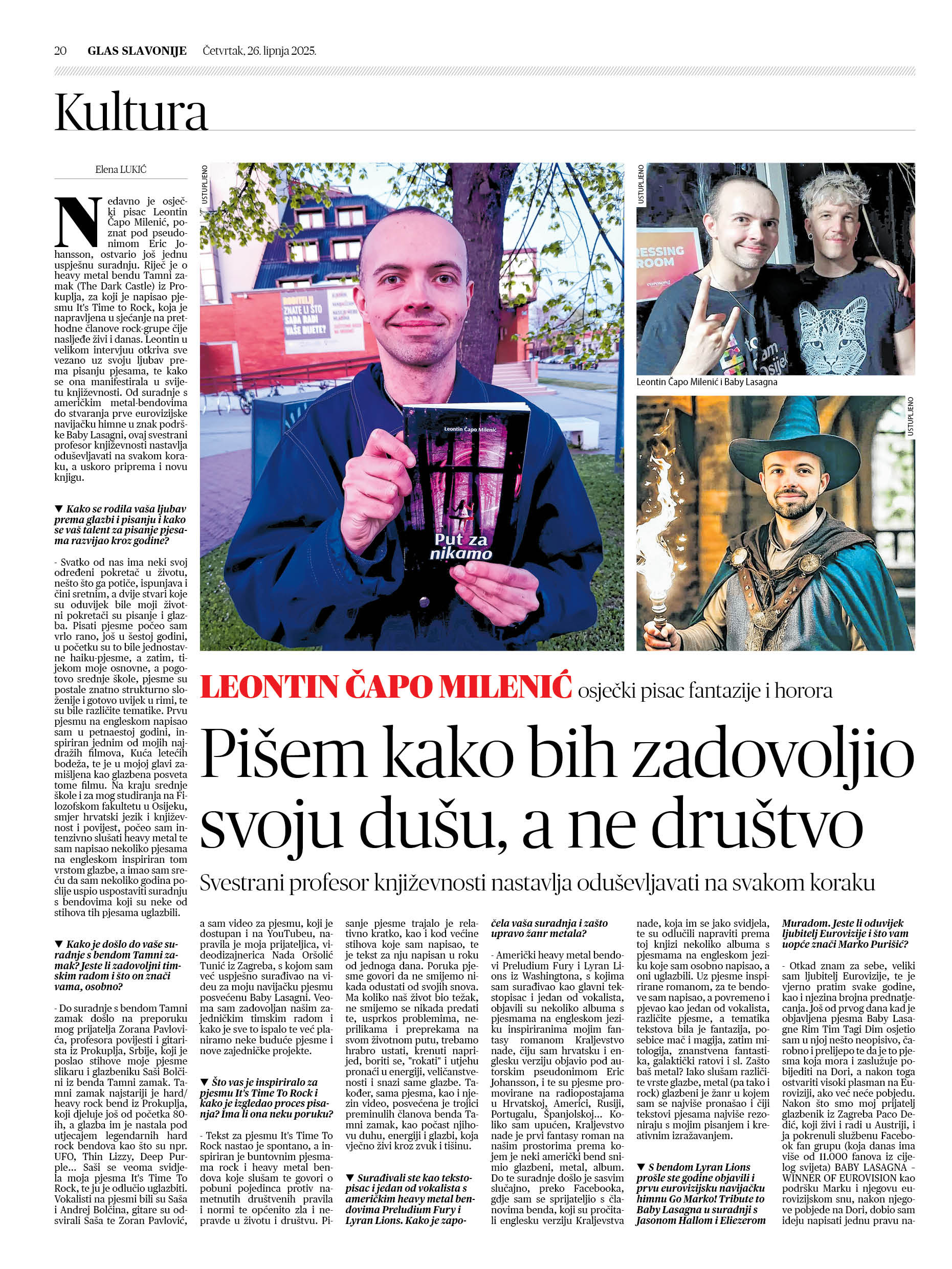 Read more about the article INTERVJU ZA GLAS SLAVONIJE 